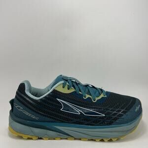 Altra Timp 2 Trail Running Shoes Womens Size 9.5 Teal/Lime Blue Athletic Sneaker
